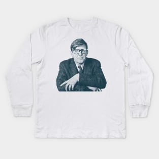 Alan Bennett - British Playwright Kids Long Sleeve T-Shirt